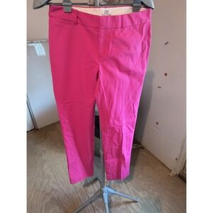 Crown & Ivy Pink Ankle Pants size 8 Low Rise